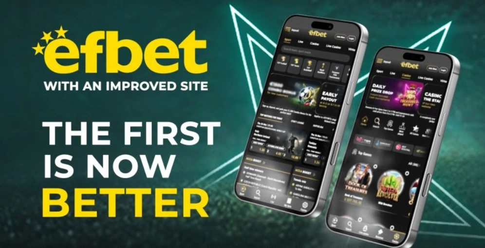 Screenshot dell'app EfBet Casino